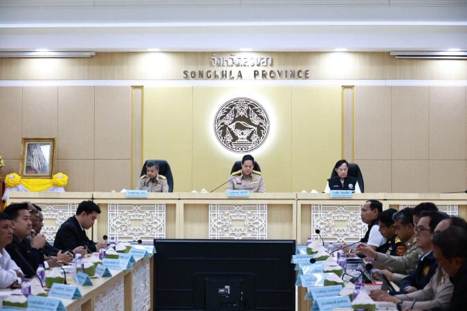 สรรเพชญ”   รมช. คมนาคม ลงพื้นที่ติดตามการดำเนินงานในสังกัดกระทรวงคมนาคม จ.สงขลา