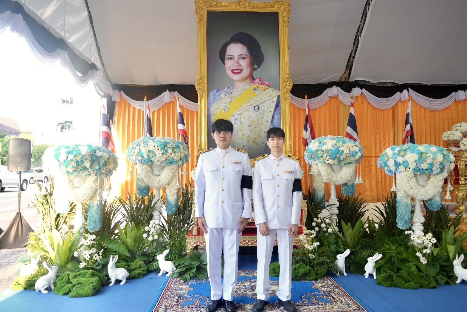 สทล.18 พิธีสวดพระพุทธมนต์และทำบุญตักบาตร ถวายพระราชกุศล เนื่องในโอกาสวันคล้ายวันพระบรมราชสมภพ สมเด็จพระนางเจ้าสิริกิติ์ พระบร